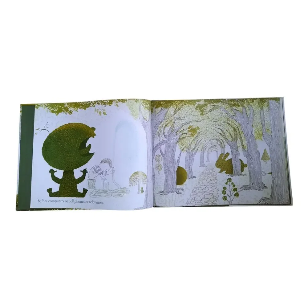 Grandpa Green by Elaine Smith - Green Illustrated Book